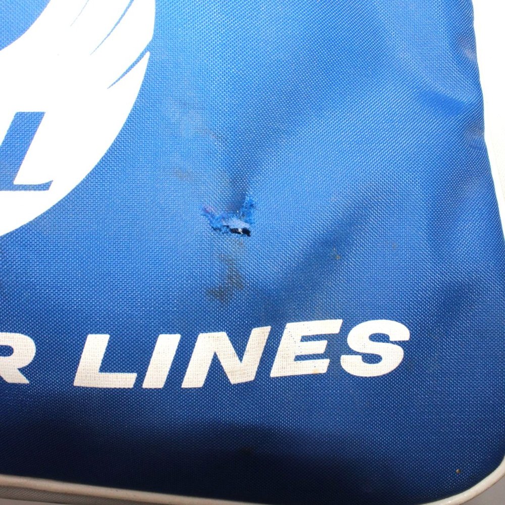 Vintage JAL JAPAN AIRLINES Cabin Crew Shoulder Flight Travel Tote Bag Carry On - Picture 14 of 15